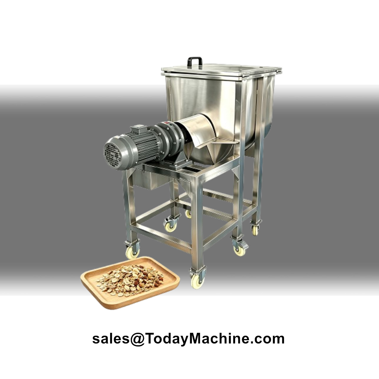 Blender - Tierfutter-Mischmaschine für Gewürze, Salz, Chili-Pulver, Bandmischer
