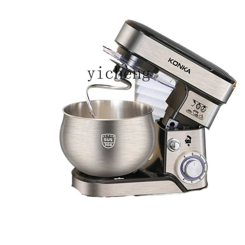 Stand Mixer - Multifunktions-Standmixer Haushalt Edelstahl Gewerbliche Kleine Mehlmischmaschine