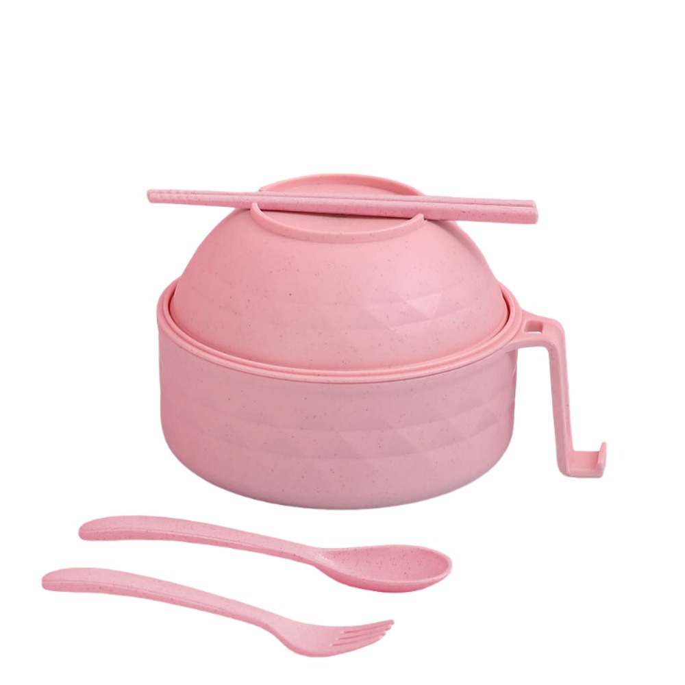 Rice Cooker - Mikrowellen-Ramen-Schüssel, 6-teiliges Set, Ramen-Schüssel-Set, Ramen-Nudelkocher mit