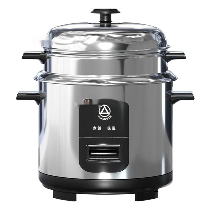 Rice Cooker - Heiß begehrter traditioneller Reiskocher, Edelstahl-Innentopf, multifunktionales