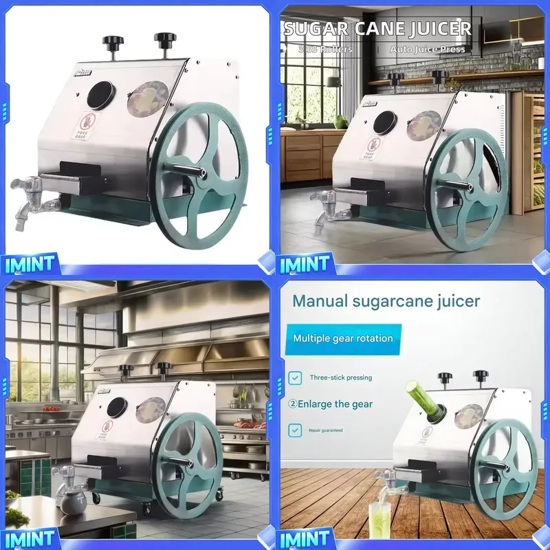 Juicer - Meistverkaufte Manuelle Mobile Zuckerrohr-Entsafter-Maschine Handbetriebener Extraktor