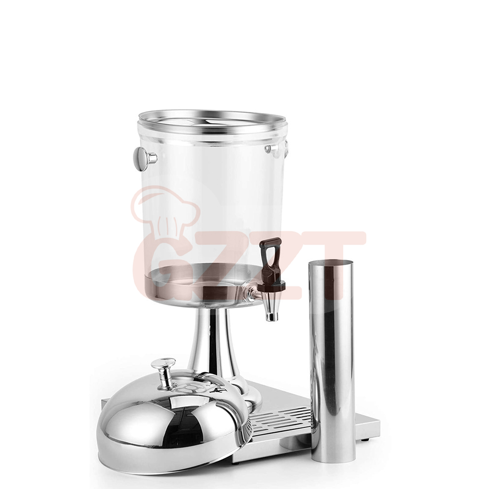 Juicer - Hotel-Mixgetränkespender aus Edelstahl, Einzelner Buffet-Saftspender, Kommerzieller