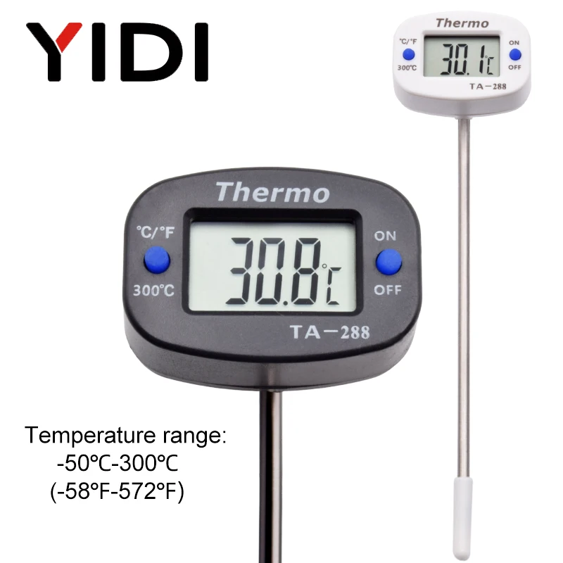 Kitchen Appliances Video - TA288 LCD Digital Lebensmittel Thermometer BBQ