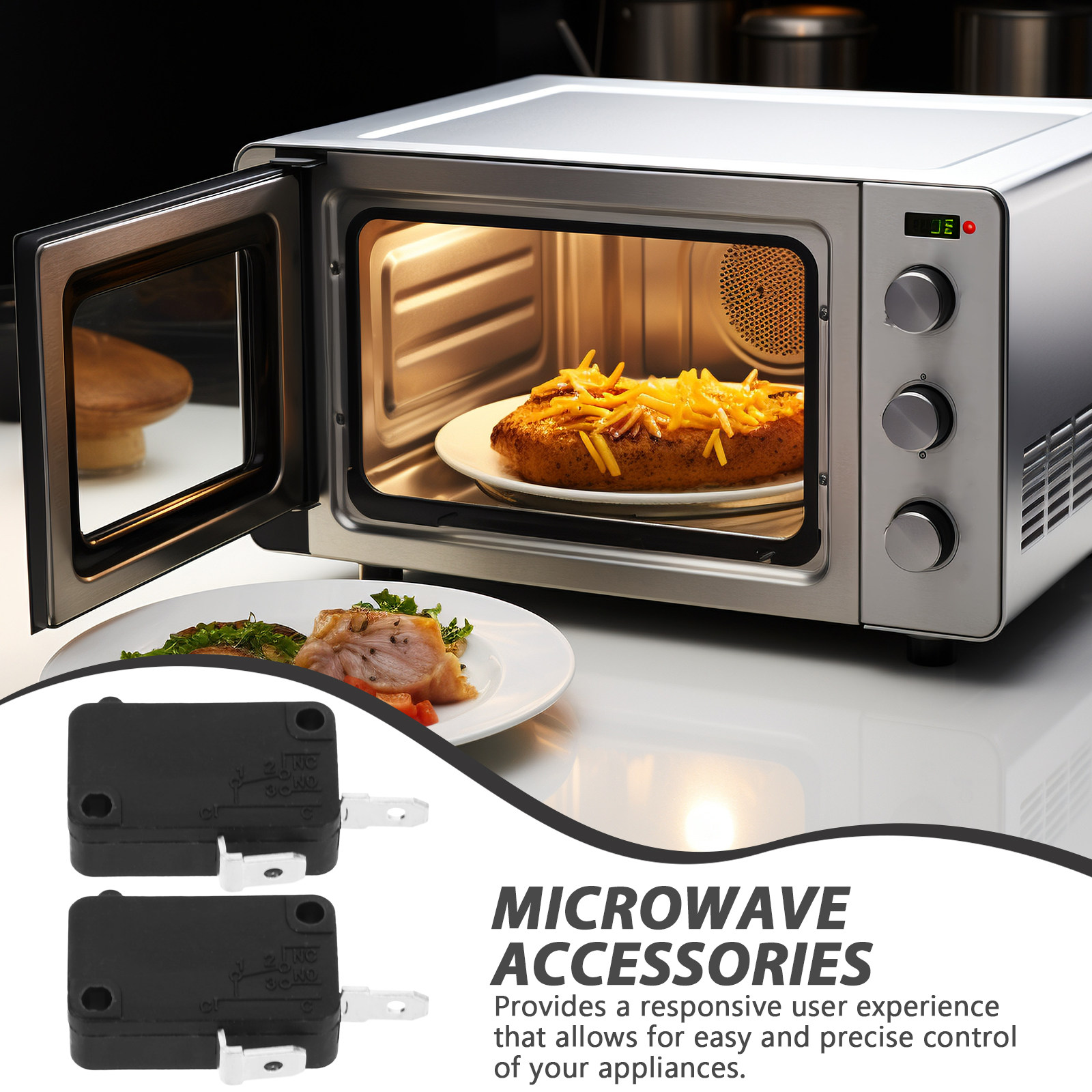 2 Stück Mikroschalter, normale – Microwave Oven Bewertung und Preis