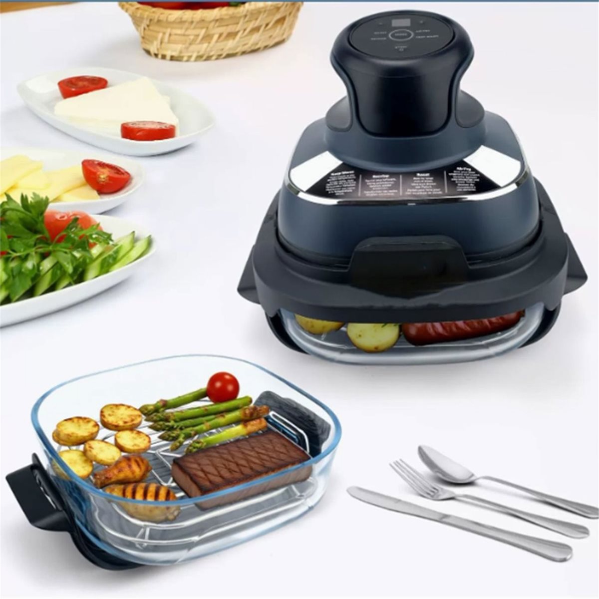 Aktualisierung. 3-teiliges Ede – Air Fryer Bewertung und Preis