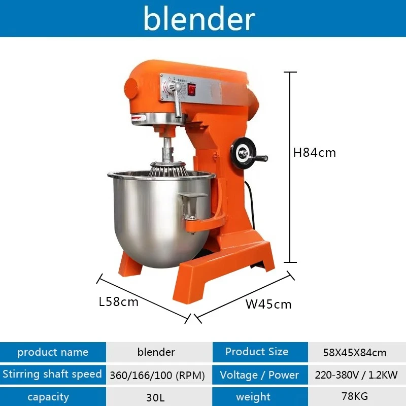 30L Brot-Milch-Backwaren-Teigk – Stand Mixer Bewertung und Preis