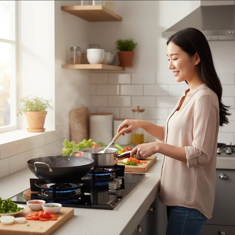 Schwarzes gehärtetes Glaspanel – Kitchen Appliances In Bewertung und Preis
